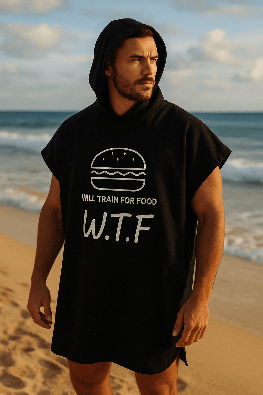 Рушник-пончо WTF